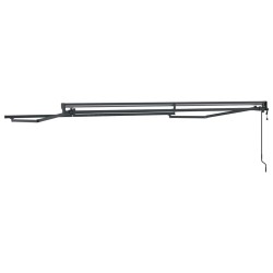 Cadre d'auvent Réglable Anthracite 3,5 x 2,5 m Acier 524211524211