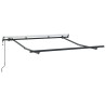 Cadre d'auvent Anthracite 2,5 x 2 m Métal 524212524212