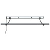 Cadre d'auvent Anthracite 2,5 x 2 m Métal 524212524212