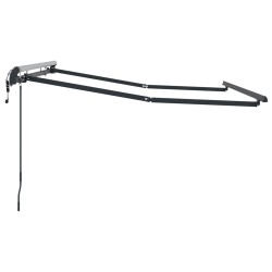 Cadre d'auvent Anthracite 2,5 x 2 m Métal 524212524212