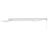 Cadre d'auvent Blanc 4 x 2 m Métal 524213524213