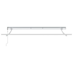 Cadre d'auvent Blanc 3,5 x 2 m Métal 524214524214