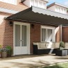 Cadre d'auvent Réglable Anthracite 4 × 3 m Acier 524215524215