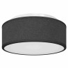 Lampe de plafond Noir 30 x 30 x 13,5 cm tissu 524218524218