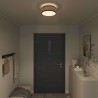 Lampe de plafond Noir 30 x 30 x 13,5 cm tissu 524218524218