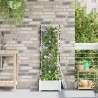 Cache-pot de jardin Blanc 40 x 40 x 125,5 cm Plastique 524223524223