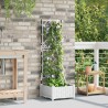 Cache-pot de jardin Blanc 40 x 40 x 125,5 cm Plastique 524223524223