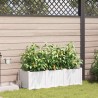 Cache-pot de jardin 3 pcs Blanc Plastique 524224524224