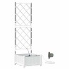 Cache-pot de jardin Blanc 40 x 40 x 126 cm Plastique 524225524225