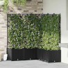 Cache-pot de jardin 5 pcs Noir 120 x 120 x 143 cm Plastique 524231524231