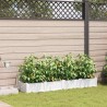 Cache-pot de jardin 4 pcs Blanc Plastique 524235524235
