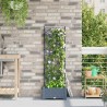Cache-pot de jardin Gris Clair 40 x 40 x 125,5 cm Plastique 524243524243
