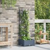 Cache-pot de jardin Gris Clair 40 x 40 x 125,5 cm Plastique 524243524243