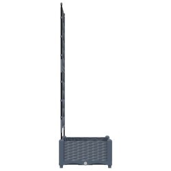 Cache-pot de jardin Gris Clair 40 x 40 x 125,5 cm Plastique 524243524243
