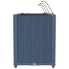 Cache-pot de jardin 4 pcs Gris 160 x 40 x 52 cm Plastique 524245524245