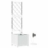Cache-pot de jardin Blanc 40 x 40 x 142 cm Plastique 524256524256