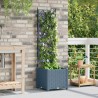Cache-pot de jardin Gris Clair 40 x 40 x 143 cm Plastique 524259524259