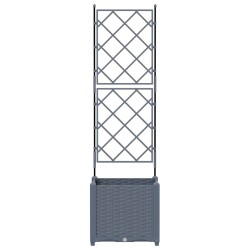 Cache-pot de jardin Gris Clair 40 x 40 x 143 cm Plastique 524259524259