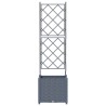 Cache-pot de jardin Gris Clair 40 x 40 x 143 cm Plastique 524259524259