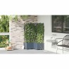 Cache-pot de jardin 3 pcs Gris Clair Plastique 524262524262