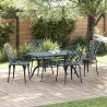 Chaise de jardin 4 pcs Vert 61 x 60,5 x 93cm Aluminium 524267524267