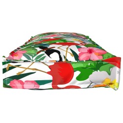 Coussin Floral Multicolore 120 x 40 x 8 cm Tissu Oxford 524269524269