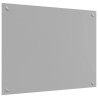 Crédence de cuisine Gris clair 80 x 60 cm verre trempé 524271524271