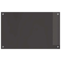 Crédence de cuisine Gris foncé 80 x 50 cm verre trempé 524272524272