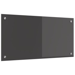 Crédence de cuisine Gris foncé 80 x 40 cm verre trempé 524273524273