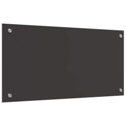 Crédence de cuisine Gris foncé 80 x 40 cm verre trempé 524273524273