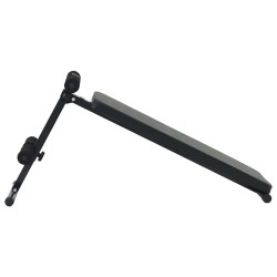 Banc pour abdominaux Noir 124 x 33,5 x 55 cm 524279524279