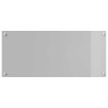 Crédence de cuisine Gris clair 90 x 40 cm verre trempé 524291524291