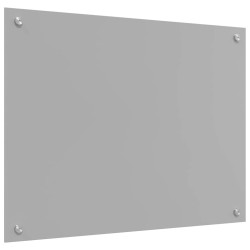 Crédence de cuisine Gris clair 80 x 50 cm verre trempé 524292524292