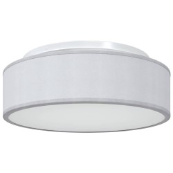 Lampe de plafond Gris 38 x 38 x 13,5 cm tissu 524294524294