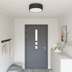 Lampe de plafond Noir 38 x 38 x 13,5 cm tissu 524295524295