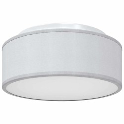 Lampe de plafond Gris 30 x 30 x 13,5 cm tissu 524296524296