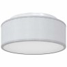 Lampe de plafond Gris 30 x 30 x 13,5 cm tissu 524296524296