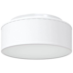 Lampe de plafond Blanc 30 x 30 x 13,5 cm tissu 524297524297