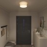 Lampe de plafond Blanc 30 x 30 x 13,5 cm tissu 524297524297