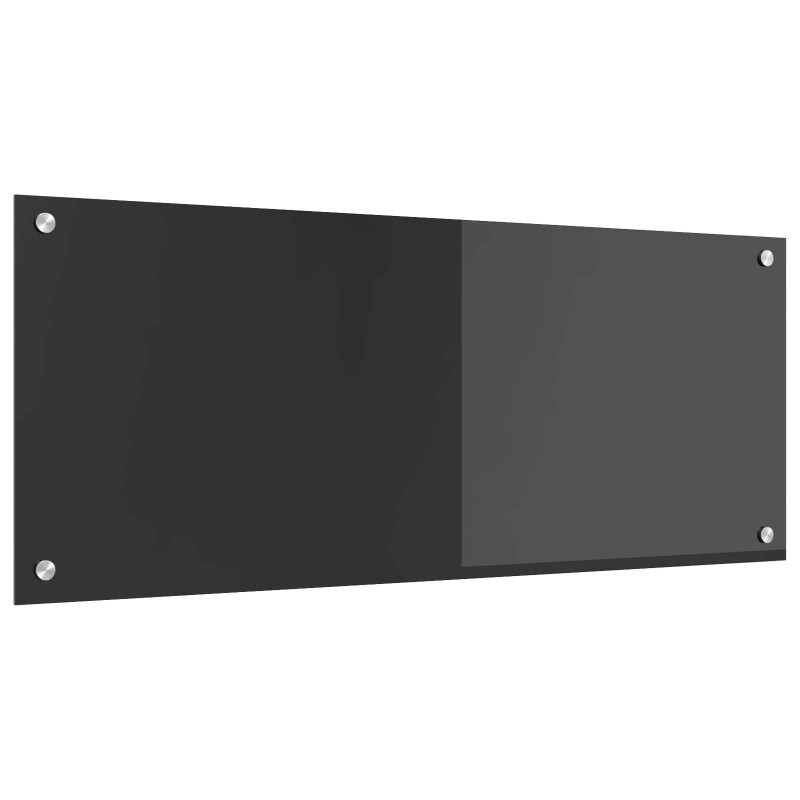 Crédence de cuisine Gris foncé 100 x 40 cm verre trempé 524298524298