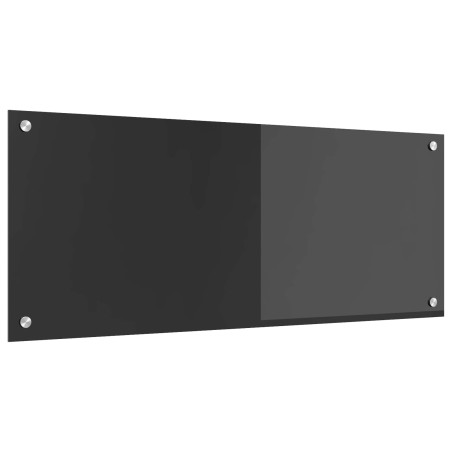 Crédence de cuisine Gris foncé 100 x 40 cm verre trempé 524298524298