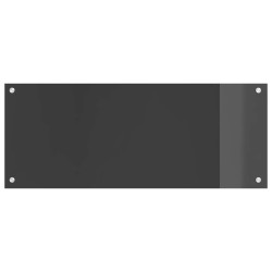 Crédence de cuisine Gris foncé 100 x 40 cm verre trempé 524298524298