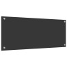 Crédence de cuisine Gris foncé 100 x 40 cm verre trempé 524298524298