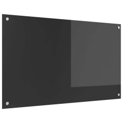 Crédence de cuisine Gris foncé 100 x 60 cm verre trempé 524299524299