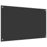 Crédence de cuisine Gris foncé 100 x 60 cm verre trempé 524299524299