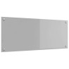 Crédence de cuisine Gris clair 100 x 40 cm verre trempé 524300524300