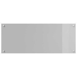 Crédence de cuisine Gris clair 100 x 40 cm verre trempé 524300524300