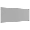 Crédence de cuisine Gris clair 100 x 40 cm verre trempé 524300524300