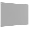 Crédence de cuisine Gris clair 90 x 60 cm verre trempé 524302524302