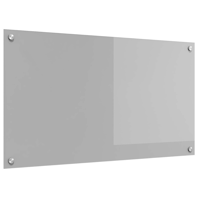 Crédence de cuisine Gris clair 90 x 50 cm verre trempé 524303524303